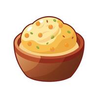 Nutritious Mini Mashed Potatoes for Healthy Meals vector
