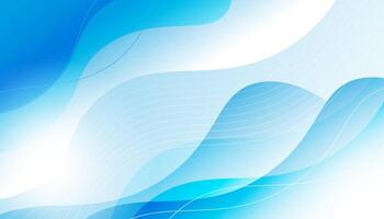 Abstract blue background with lines and waves. illustration for your design. vector