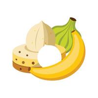 Nutritious Ricotta Banana Blend vector