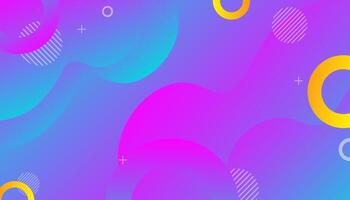 Colorful Abstract Gradient Background Design vector