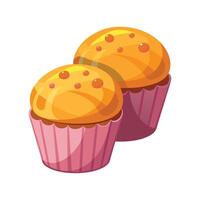 Nutritious Soft Baked Sweet Corn Muffins Recipe vector
