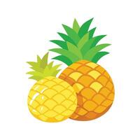 Nutritious Soft Pineapple Pieces Recipe vector
