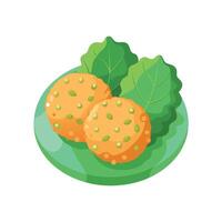 Delicious Quinoa Spinach Fritters for Snacks vector