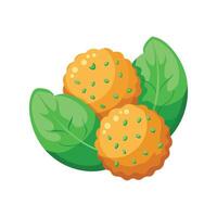 Tasty Quinoa Spinach Fritters Recipe vector