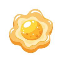 Nutritious Soft Scrambled Egg Recipe vector