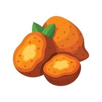 Nutritious Sweet Potato Bites Recipe vector