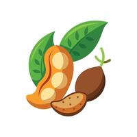 Nutritious Tamarind Mash for Snacks vector