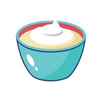 Delicious Yogurt for Healthy Snacking vector