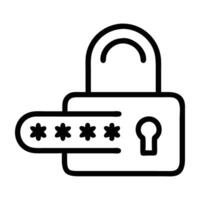 Secure checkout padlock icon showing trust in design for buyers vector