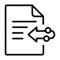 Blog Promotion Share Arrow Icon vector