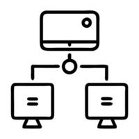 Multi platform marketing strategy using various screen icons for success vector