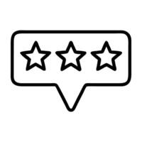 Product review summary icon with rating stars for trust today vector
