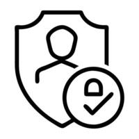User Account Verification Icon vector