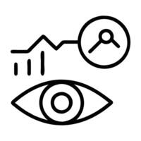 User Interest Tracking Icon vector