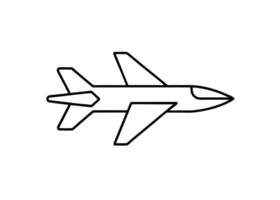 Clean abstract airplane render showcasing modern artistic flight design today vector