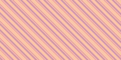 Soft Light Mauve Diagonal Stripes with Light Light Peach accents Background vector