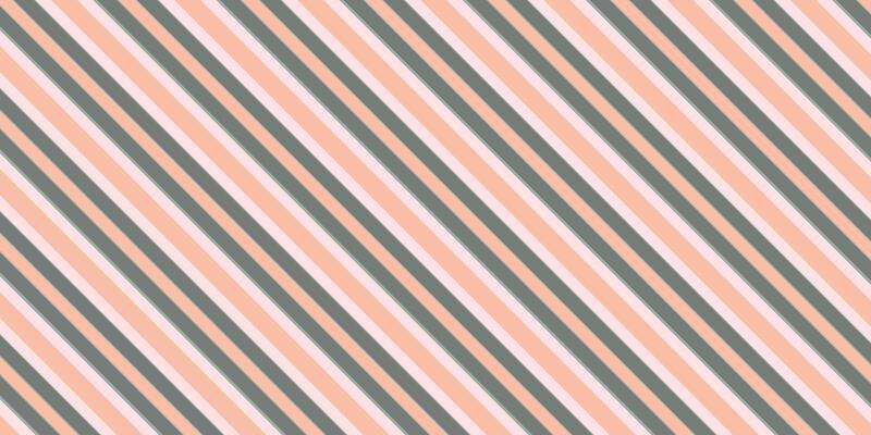 Vivid Cool Grey Diagonal Stripes with Light Pale Salmon accents Background