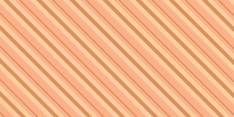 Modern Diagonal Stripes in Bright Pale Salmon tones Background