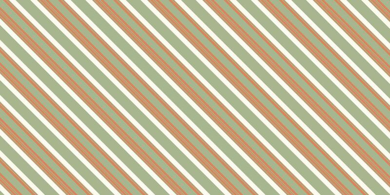 Bright Greenish Grey Diagonal Stripes with Neon Dark Peach accents Background