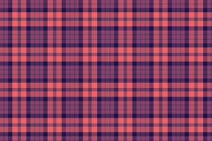Dusty Dark Mauve and Warm Grape Seamless Tartan Background vector