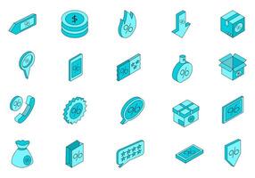 Black Friday Icon Element Set vector