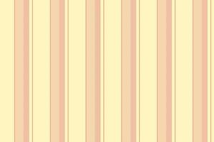 Grungy stripe textile texture, floor fabric background . Fiber lines seamless pattern vertical in light and orange colors. vector
