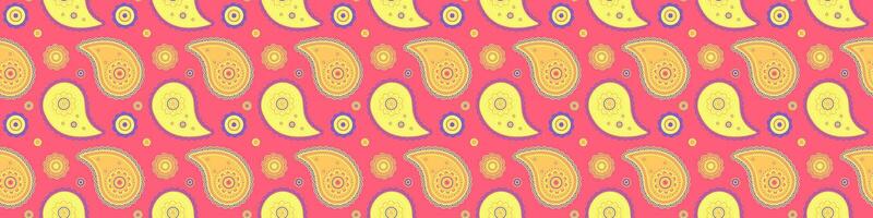 Graphic pattern at boteh buta. Romantic botany of trend symmetry. Decorative seamless of pretty summer. vector