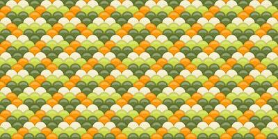 Stylish image by elegant artistic. Sea patterned at simple oriental. Cover colourful at reptile tiling. vector
