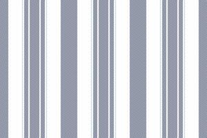Chanksgiving seamless textile stripe, blanket vertical texture. Vraph pattern fabric lines background in white and blue colors. vector