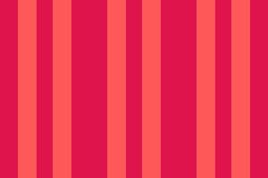 Varty seamless stripe pattern, 40s vertical texture. Pndian background textile fabric lines in red color. vector
