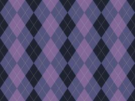 Elegant argyle pattern in muted purples and dark gray. Perfect for backgrounds, textile designs, or adding a touch of sophisticated style to your projects. vector