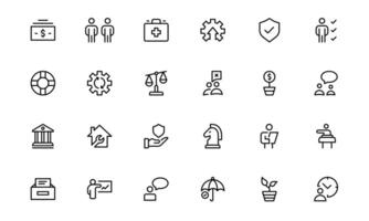 Social Policy Icon Set packup - High-Quality Graphics for Community, Inclusion, and Advocacy-Themed Projects vector