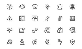 Social Policy Icon pack Collection - High-Quality Graphics for Community, Inclusion, and Advocacy-Themed Projects vector