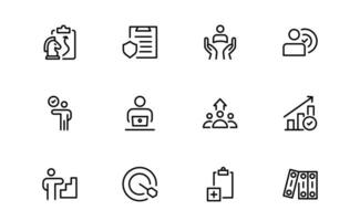 Social Policy Icon Bundle up - High-Quality Graphics for Community, Inclusion, and Advocacy-Themed Projects vector