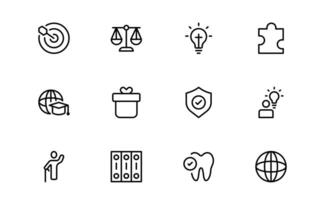 Social Policy Icon packs - High-Quality Graphics for Community, Inclusion vector