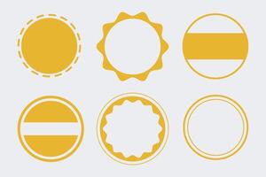 set of round labels vector