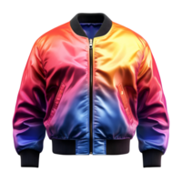 Vibrant Multicolor Jacket With Hood Background png