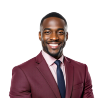 A man in a suit and tie smiling png