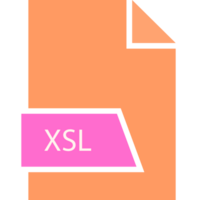 Xsl File Format Icon Shape png