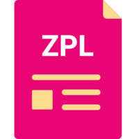Zpl File Icon With Symbols png