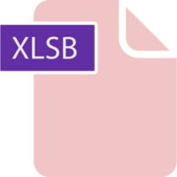 Xlsb File Format Icon Rounded Shapes And Spacing Art png
