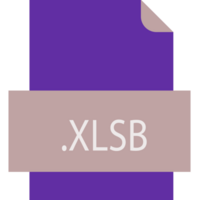 Xlsb File Icon Fill Crisp Corners With Doted Lines Illustration png