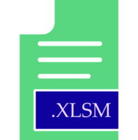 Xlsm File Format Icon Fill Inside Art png