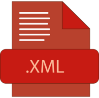 Xml File Extension Icon Fill And Bebes Writting Design Element png