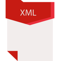 Creative Xml File Format Minimal Icon Graphic png
