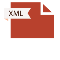 Xml File Format Icon Roe Color Fill Design Element png