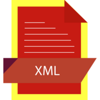 Xml File Format Icon Modern Design Art png