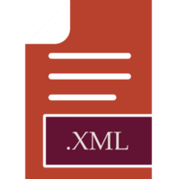 Xml File Format Icon Fill Inside Art png