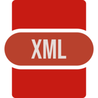 Xml File Extension Icon Rounded And Color Fill Art png