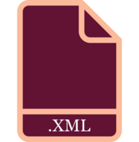 Xml File Icon With filled icon png